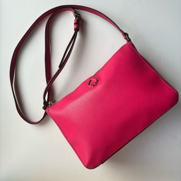 Pink Kate Spade Adel Medium Crossbody Bag (note flaws) - Picture 3 of 13